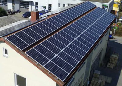 Photovoltaik Planung Montage und Installation für Büro- und Industriegebäude Referenzen Solektro GmbH